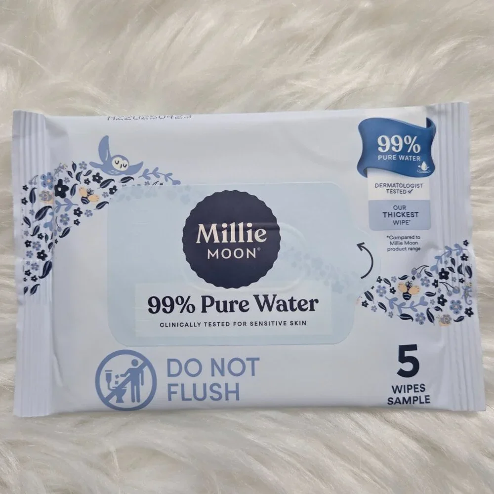 Millie Moon 99% Pure Water Wipes Set